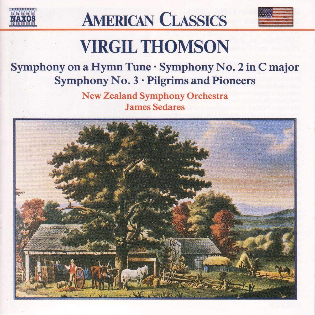 Virgil Thomson: Symphonies Nos. 2 and 3 / Symphony on a Hymn Tune cover